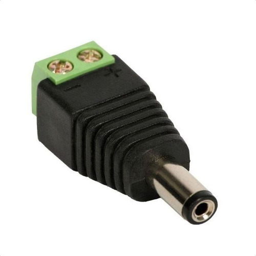 20 Pç Conector Plug P4 Macho Câmera Segurança  Fita Led Cftv