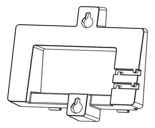 Grp-wm-l, Soporte De Pared Para Teléfonos Grp2614, 15, 16