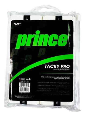 Overgrip Prince Tackypro White X12