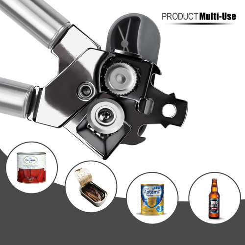 Byvov Acero Inoxidable Manual Del Abridor Con Mango De Servi