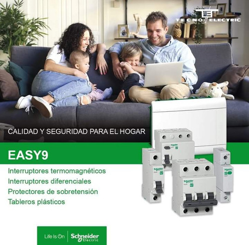 Interruptor Term / Llave Termica Monofásico 20amp Schneider