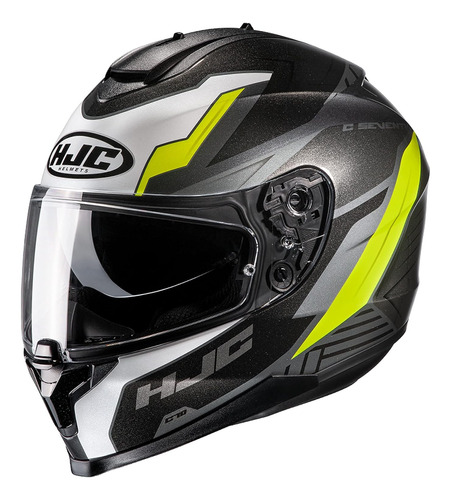 Casco Para Moto Hjc C70 Silon M Color Negro Talla  Xl