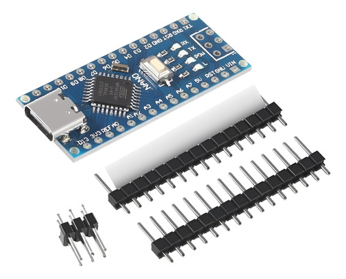Microcontrolador Nano 3.0 Atmega328p Ch340g Arduino Tipo C