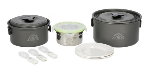 Set De Cocina Cooker 3/p Gris Doite