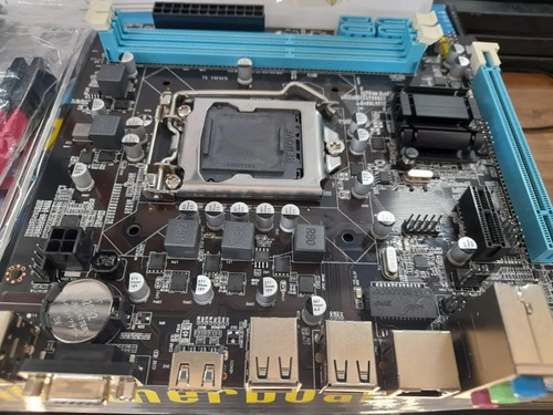 Imagen 2 de 2 de Mainboard Fox Com Intel H61/lga 1155/2 Ddr3/ps2/vga/hdmi