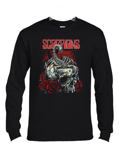 Polera Ml Scorpions 50th Anniversary Rock Abominatron