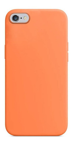 Protector Para iPhone 6s Simil Original Naranja 