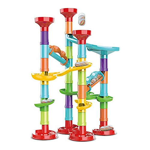 Blacka Marble Run Set Maze Race Building Blocks Plr9t