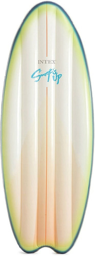 Flotador Inflable Tabla De Surf Gigante Para Alberca Niños Color Multicolor