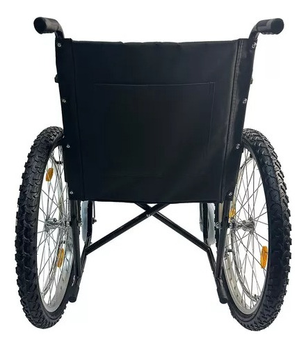 Silla De Ruedas Llanta Todo Terreno Plegable Uso Rudo Sc