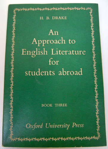 An Approach To English Literature For Student Abroad 3 Boedo