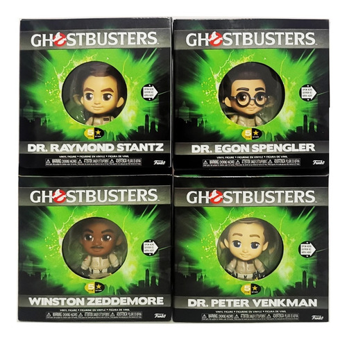 Ghostbusters Colección Set 4 Figuras Five Star Originales