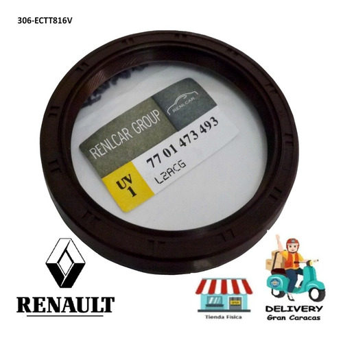 Estopera Cigueñal Trasera Renault Twingo2 8v Y 16v