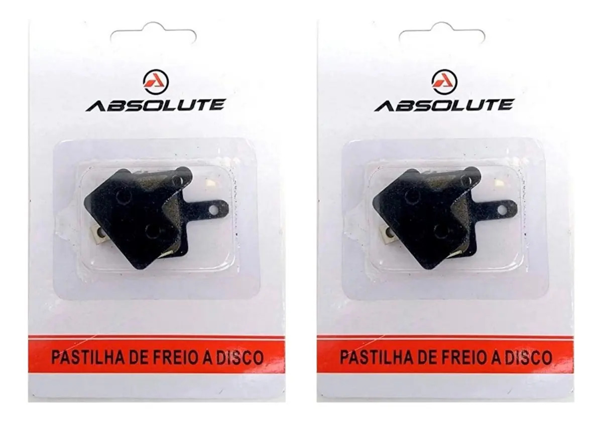 2 Par Pastilha Freio Disco Absolute Altus Mt200 Mt500 = B01s