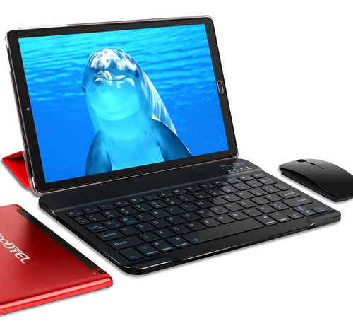 Tableta 10gb+64gb Android 13 Con Funda Mouse Teclado