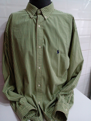 Camisa De Hombre Manga Larga Talle Xl Ralph Lauren 