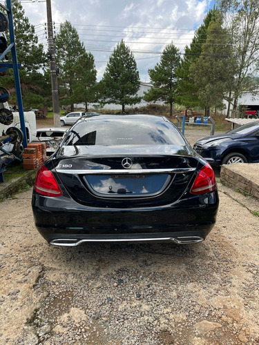 Mercedes C180 1.6 Turbo 2017 Flex 156cvs Aut- Solicite Peças