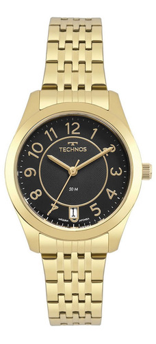 Relógio Feminino Technos Boutique Dourado Loja De Fábrica