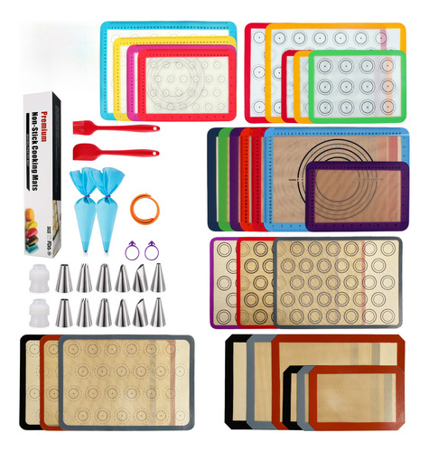 12 Círculos En Fondo Blanco Para Repostería Color Rojo