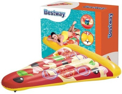 Colchoneta Inflable Pizza Party Int 44038 Orig Bestway Sudam