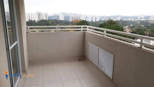 Apartamento Studio 36m Semi-mobiliado Com Lazer Completo No Alto Da Boa Vista - Ap6006