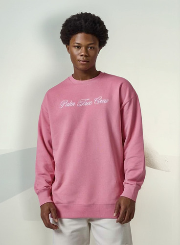 Sudadera Puma X Palm Tree Crew (talla M) Mujer Premium Origi
