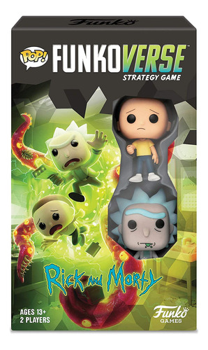 Juego De Estrategia Funko Pop Funkoverse Rick Amp Morty 100