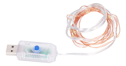 Cadena De Luces Led, 8 Modos, Luces Colgantes Starburst Con
