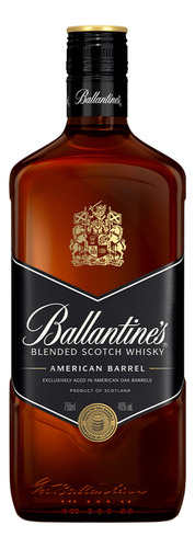 Whisky Ballantine's Bourbon Blended Scotch 750ml