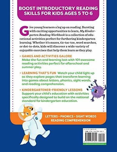 My Kindergarten Reading Workbook 101 Games And..., de Kiedrowski, Kimberly. Editorial Rockridge Press en inglés