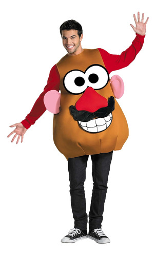 Disfraz De Mr Potato Head Para Hombre, Tallas Para Adultos, 