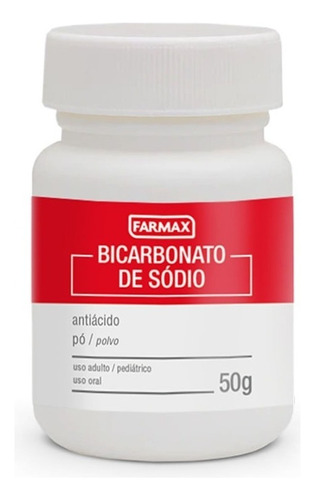 Bicarbonato De Sódio Em Pó 100g Farmax