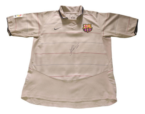 Jersey Fc Barcelona Debut  Firmada Lionel Messi 2003