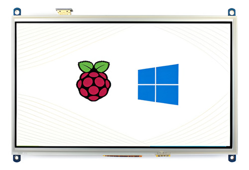 Pantalla Lcd Tactil Resistiva 10.1 Para Raspberry Waveshare