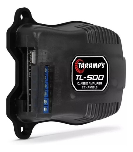 Potencia Amplificador Taramps Tl500 50w Rms 2 Ch Digital New