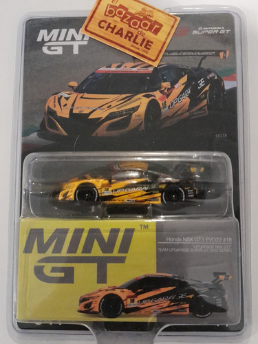 Mini Gt | Honda Nsx Gt3 Evo22 #18 Team Upgarage Supergt 2022