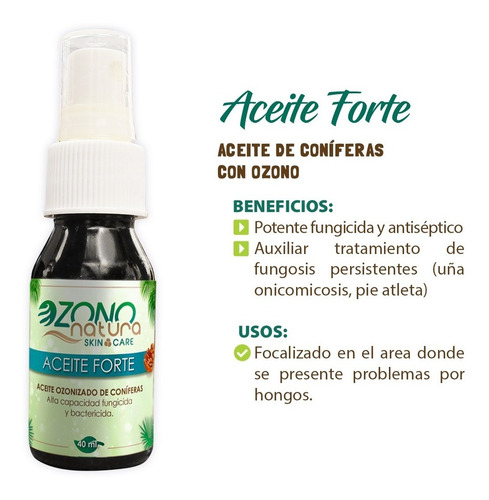 Imagen 2 de 5 de Paquete Kit Jabón Con Ozono Y Aceite Ozonizado Para Hongos