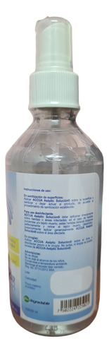 Accua Aseptic Desinfectante Frasco 240 Ml