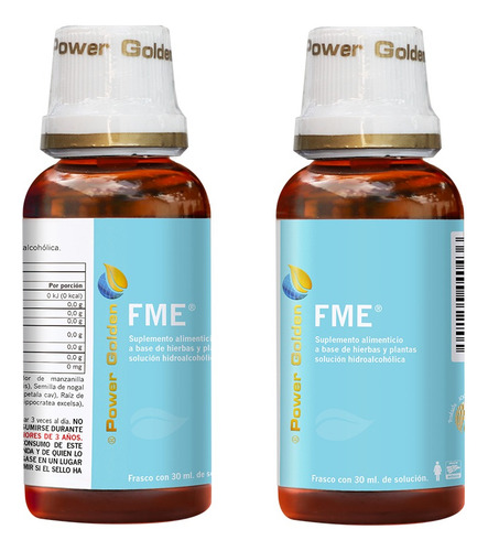 Fme Power Golden Microdosis 30ml 2 Unidades Sabor N/A