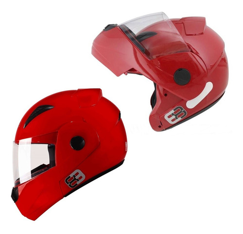 Capacete Robocop Ebf E8 Solid Articulado Varias Cores