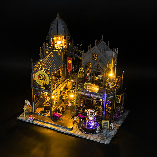 Kit De Casa De Muñecas Diy, Casa De Muñecas En Miniatura