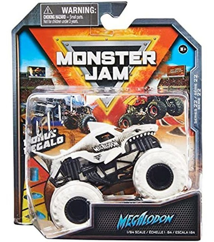 Monster Jam, Camión Monstruo Oficial Megalodon, Vehículo Fu