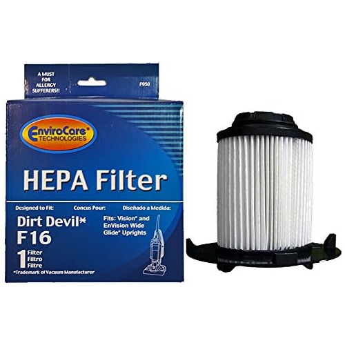 Filtro Hepa F16 Aspiradoras Dirt Devil Royal, Vision, E...