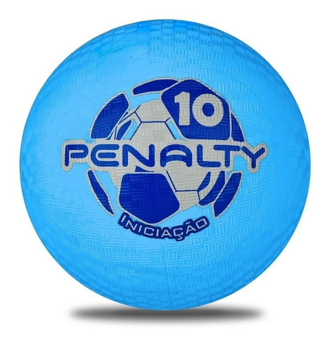 Bola De Borracha Iniciação Infantil Penalty T10 Vermelha Cor Azul