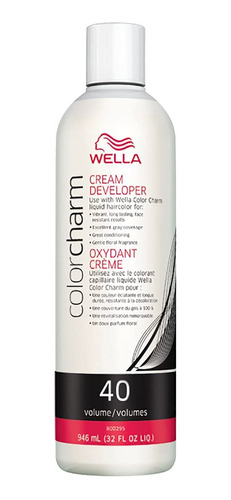 Wella Color Charm Creme Hair Developer 40 Volumen, 32 Onzas