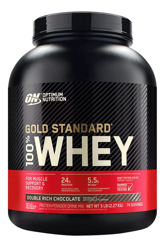 Proteína Optimum Nutrition Gold Standard 100% Whey 5lbs