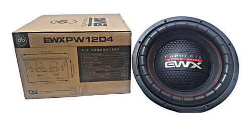 Subwoofer Db Drive Euphoria Ewxpw12d4- 1500 Watts