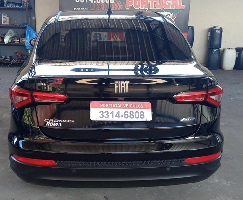 Imagem 3 de 9 de Fiat Cronos Precision 1.8 Preto 2019