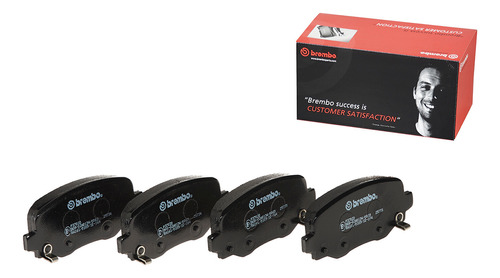 Kit Traseras Balatas Bajos Metales Brembo Cherokee 14/16