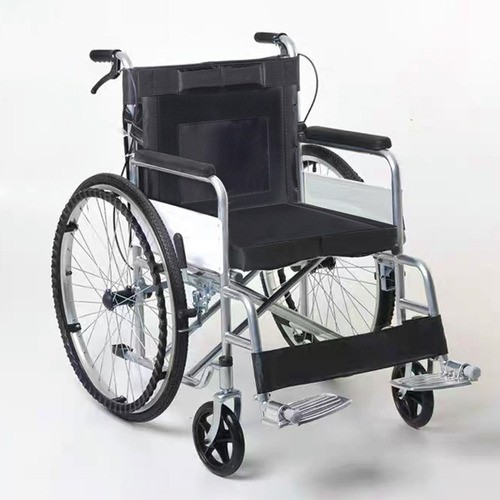 Respaldo De Silla De Ruedas De Tela Oxford O Cojín Negro